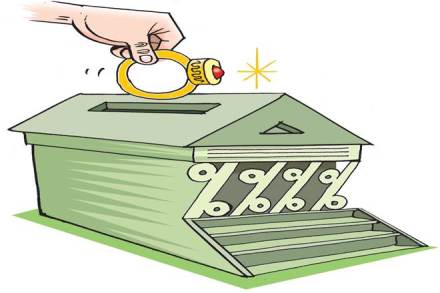 Instead, jewellers with their wide presence across the country, better wherewithal in dealing in gold as well as trusted relationship with end-consumers can be cost-effectively roped into the GMS structure (Illustration: rohnit phore) Instead, jewellers with their wide presence across the country, better wherewithal in dealing in gold as well as trusted relationship with end-consumers can be cost-effectively roped into the GMS structure (Illustration: rohnit phore)