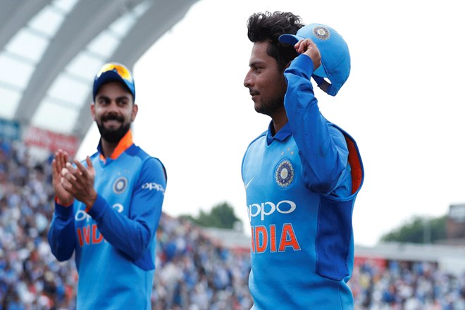 Kuldeep said he has learnt a few tricks which he would employ against the West Indian in the World Cup. (Reuters/File)