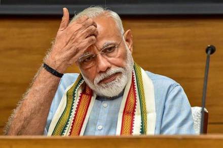 Prime Minister Narendra Modi during a press conference at the party headquarter in New Delhi, Friday, May 17, 2019. (PTI Photo