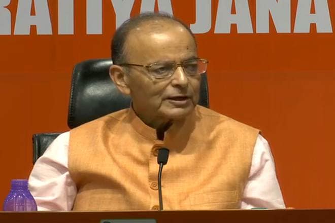 'Dynasts have self-illusionary opinion': Arun Jaitley slams Rahul Gandhi (BJP Twitter Image)