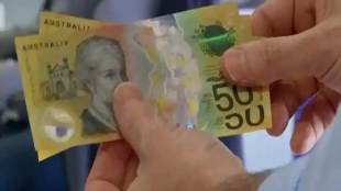 The Aussie climbed around 0.5 percent to a one-week peak of $0.6990, before paring gains slightly to trade around $0.6898.