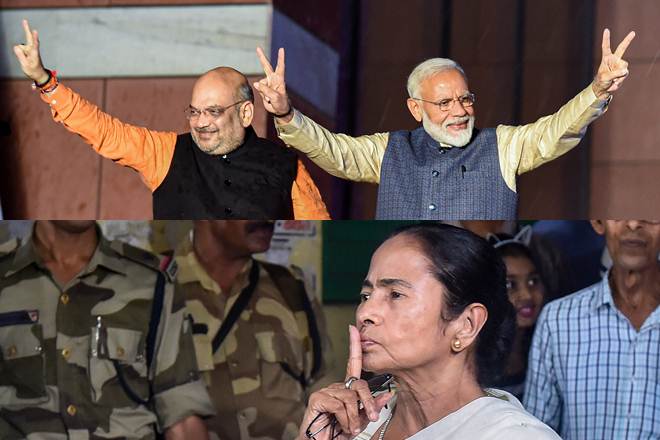 Showing a tacit saffron sweep in the north and west India, the BJP has made significant inroads in the Trinamool Congress-ruled state. (PTI photo)