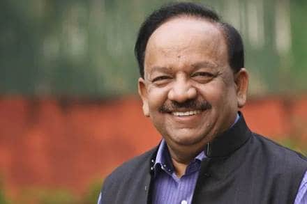 Union minister Harsh Vardhan