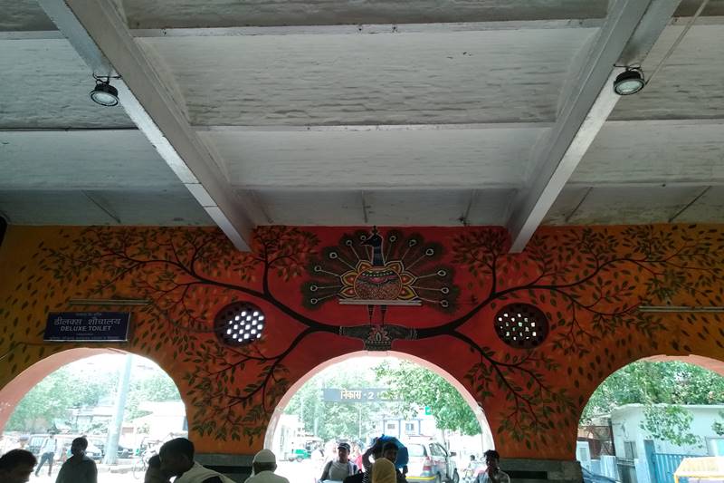 New Delhi railway station gets a beautiful makeover