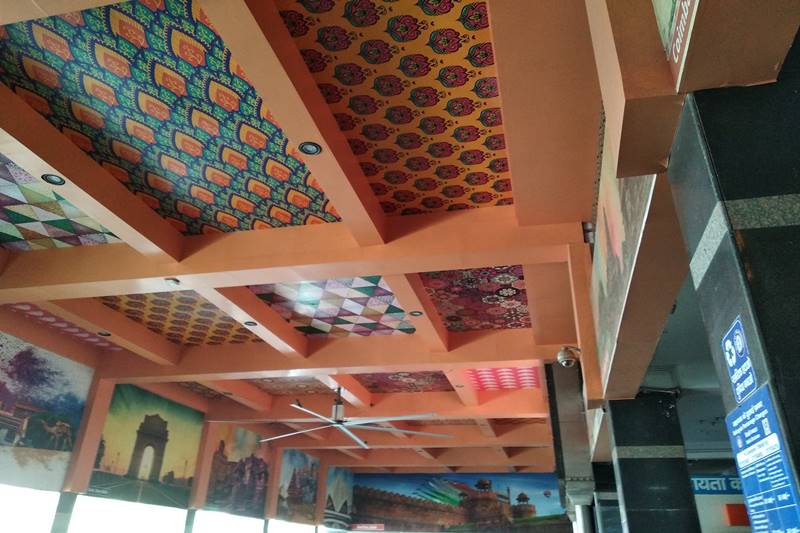 New Delhi railway station gets a beautiful makeover