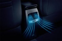  Automatic climate control with rear AC vents 