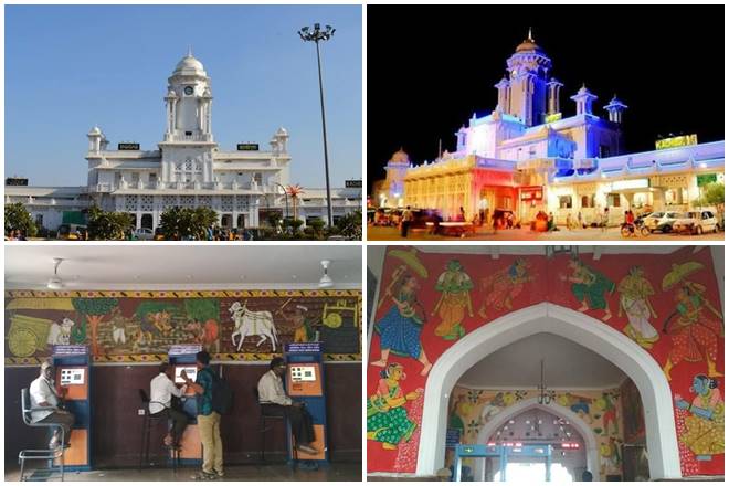 Indian Railways has upgraded the Kacheguda railway station while maintaining its iconic structure.