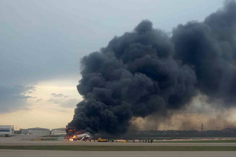 russian plane crash, russian Aeroflot crash, Aeroflot plane crash, Moscow plane fire, Russian passenger plane, russian plane fire, russian plane fire video