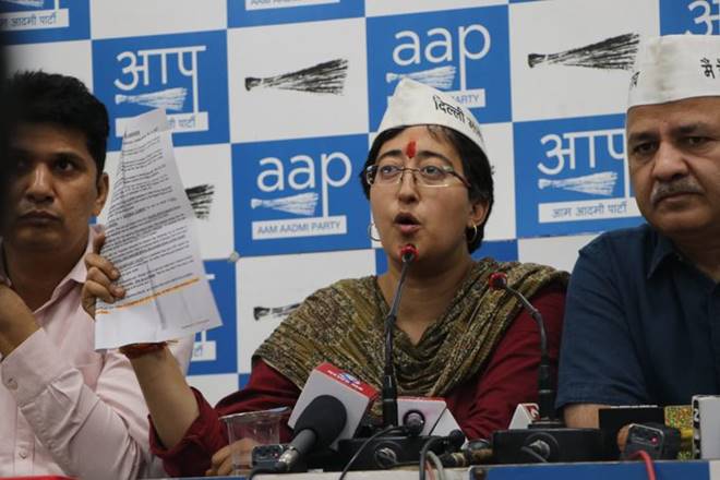Atishi, Atishi pamplet, Gautam Gambhir East Delhi constituency, Lok Sabha election 2019
