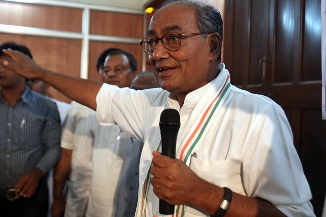 Congress leader Digvijaya Singh wants Election Commission to cancel Pragya Thakur's nomination 