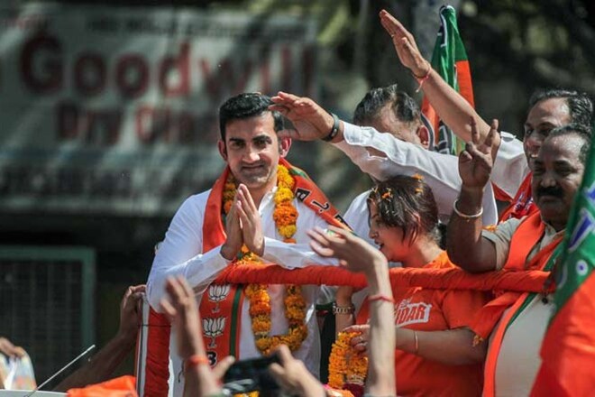 east delhi result live, gautam gambhir result live updates, gautam gambhir news, atishi, aap