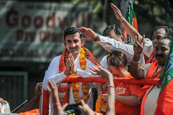 east delhi result live, gautam gambhir result live updates, gautam gambhir news, atishi, aap
