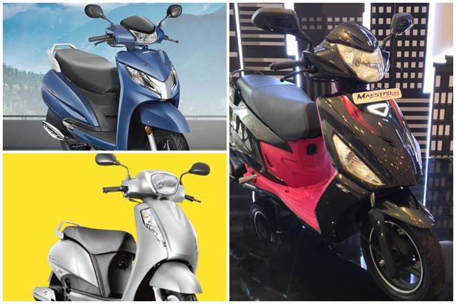 Hero Maestro Edge 125 Vs Honda Activa 125 Vs Suzuki Access 125