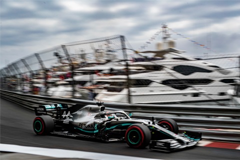 F1 2019: Hamilton leads front row lockout for Mercedes at Monaco, Leclerc eliminated in Q1