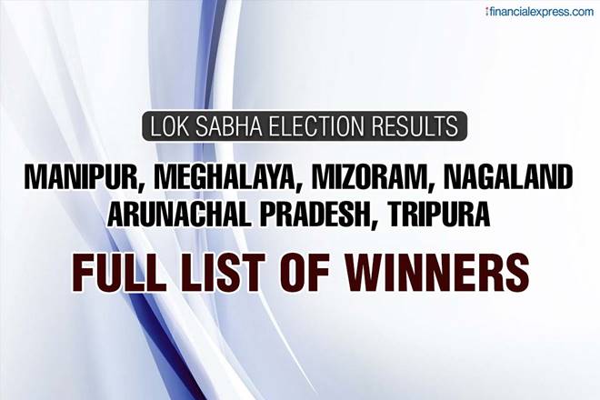 Tripura winners, tripura results, arunachal pradesh results, arunachal pradesh mp, meghalaya results, shilong winner, nagaland winner, nagaland results, mizoam lok sabha results, manipur rsults, manipur lok sabha results Tripura winners, tripura results, arunachal pradesh results, arunachal pradesh mp, meghalaya results, shilong winner, nagaland winner, nagaland results, mizoam lok sabha results, manipur rsults, manipur lok sabha results