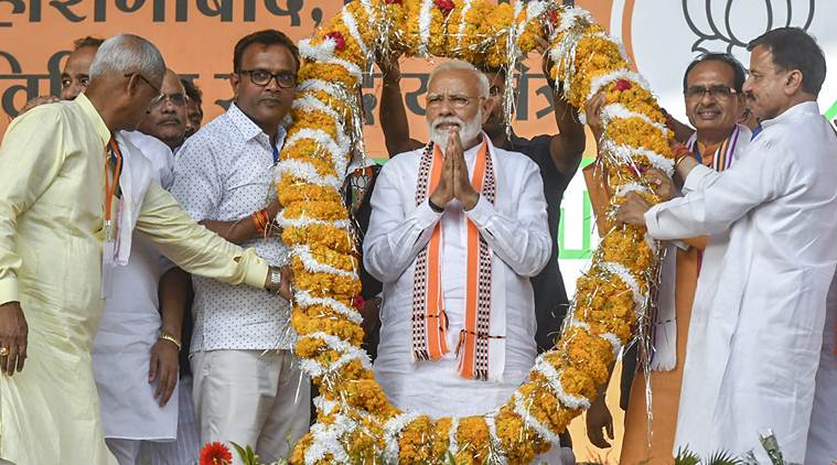 Modi rally in Delhi, Modi rally live