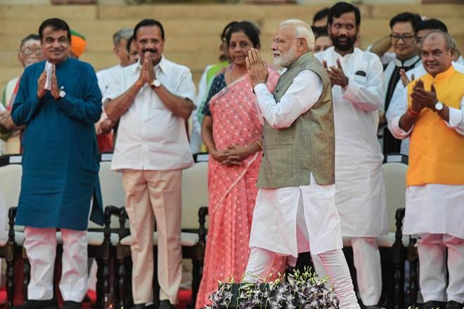 Narendra Modi Cabinet 2.0, PM Modi Cabinet Minister List