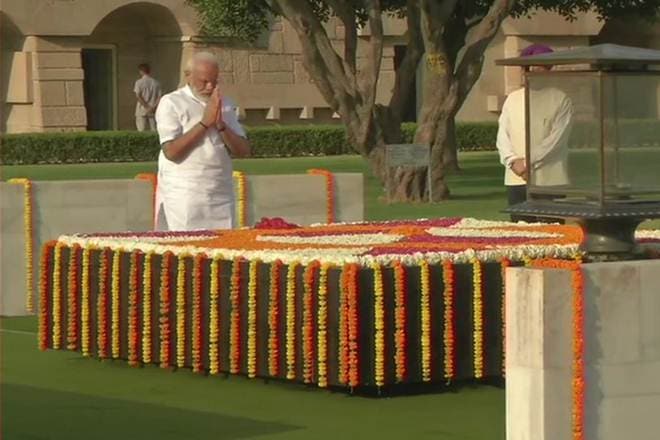 Modi oath, Modi swearing in