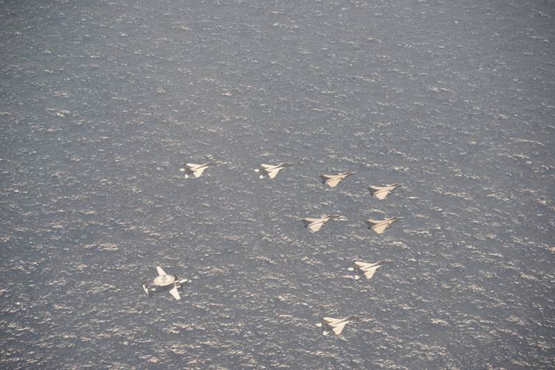 It is important to note that the Chinese already have a major presence and have a proper military base. (Picture Credit: Indian Navy)