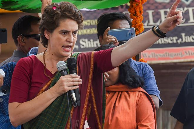 Priyanka gandhi, exit poll 2019