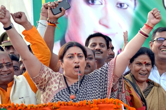 Smriti Irani, Amethi