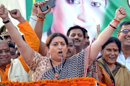 Smriti Irani, Amethi