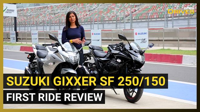 Suzuki Gixxer SF 250 (left) and 150