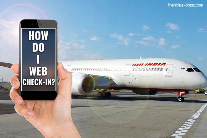 Air India flight ticket: How do I web check-in on Air India website ...