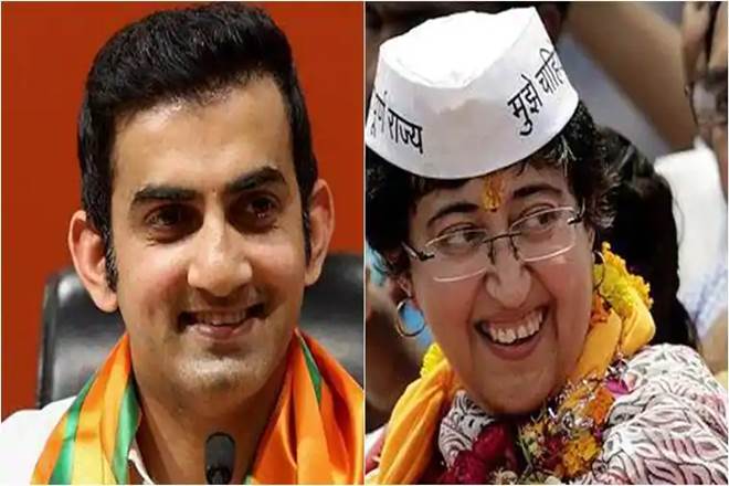 Gautam Gambhir, AAP, AAP East Delhi candidate, Atishi, lok sabah elections 2019, bjp, congress, Aam Aadmi Party