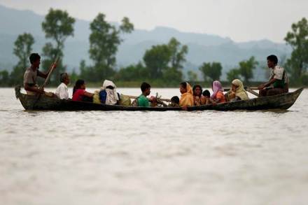 Congress general secretary Priyanka Gandhi Vadra took the boat route to test the political water of the state, which sends 80 MPs to the Lok Sabha. (Reuters)