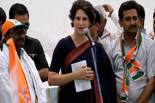 Democracy has given you power," Priyanka Gandhi said "When he (PM) comes before you he never talks about your problems. He talks of the past, Pakistan and other absurd issues.
