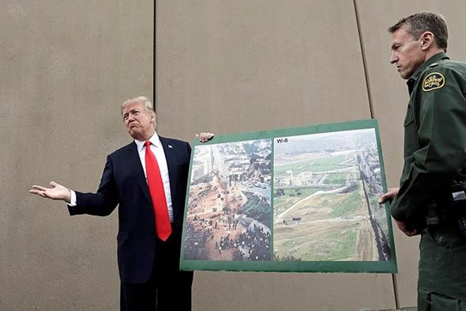 Judge blocks Donald Trump from building sections of border wall - World ...