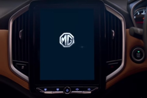 Watch: MG Hector latest teaser shows its 10.4-inch vertical touchscreen