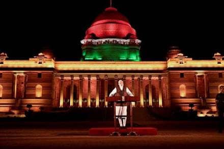 Narendra Modi will take oath as Prime Minister at 7 PM on Thursday. (PTI)