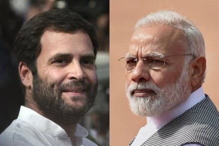 Exit Polls: Congress President Rahul Gandhi and PM Narendra Modi. (PTI, Reuters)