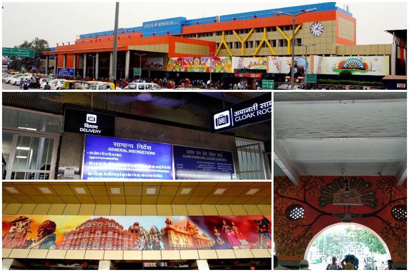 New Delhi railway station gets a beautiful makeover