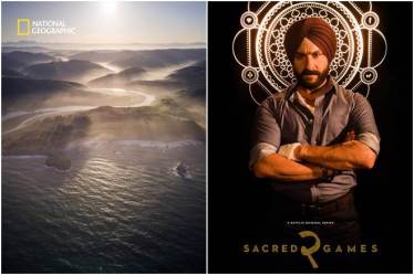 Breathtaking shots! OnePlus 7 Pro shoots National Geographic magazine cover, Sacred Games 2 posters