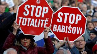 Stop Babis, czech protest, prague