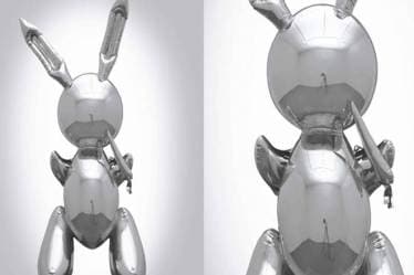 Rabbit sells, .1 million, 91.1 million dollars, record price, living artist, lifestyle news update