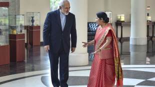 sushma swaraj, iran, india