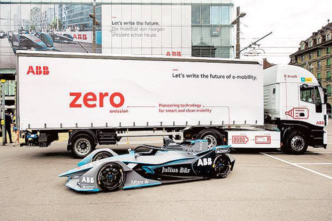 The company said that batteries are charged with ABB Terra 54 fast chargers and provide enough power for a range of up to 300km.