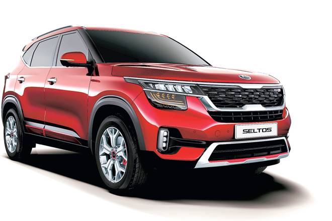 The Seltos, has a far more modern design