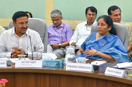 Finance Minister Nirmala Sitharaman has asked officials to focus on inclusive growth with an objective of achieving the target of USD 5 trillion economy by 2024. (PTI Photo/ File)