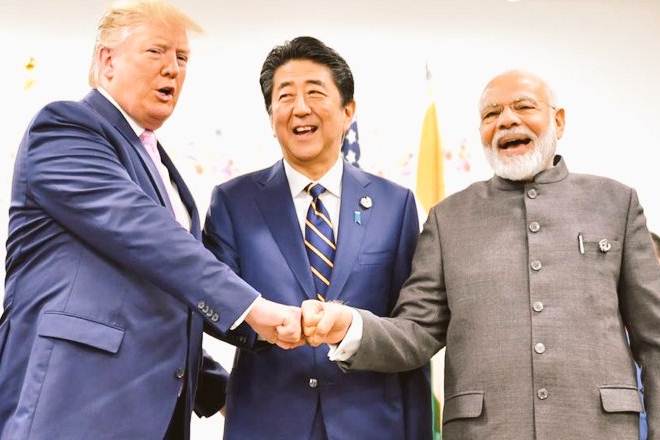 India, Japan and the US on Friday held extensive discussions on the Indo-Pacific region. (Twitter/MEA) India, Japan and the US on Friday held extensive discussions on the Indo-Pacific region. (Twitter/MEA)