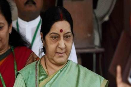 In November last year, Swaraj had announced that she would not contest the 2019 general elections. (PTI File photo)