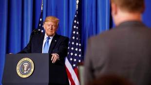 Donald Trump's comment on its face does not mark a change from current practice. (Reuters photo)