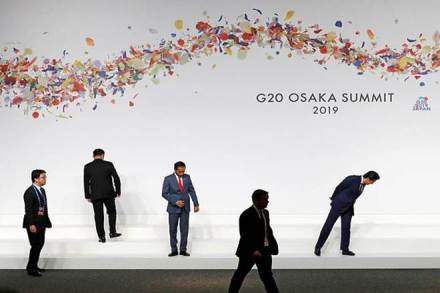 The group also agreed to apply the recently amended Financial Action Task Force (FATF) Standards to virtual assets and related providers for anti-money laundering and countering financing of terrorism. (Reuters photo)