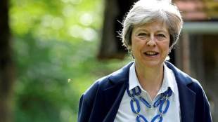 Theresa May's announcement does not trigger a parliamentary election. (Reuters Photo)