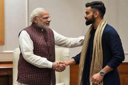 "As #TeamIndia begins it's #CWC19 journey today, best wishes to the entire team," he said as India takes on South Africa. (File Photo)