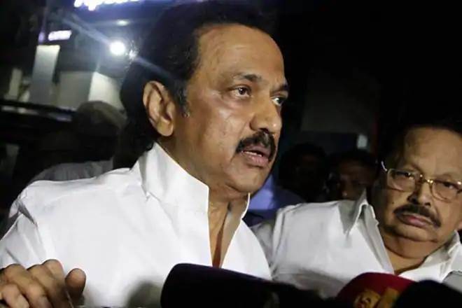 DMK chief M K Stalin